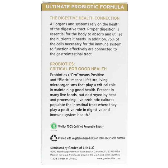 Primal Defense Ultra Ultimate Probiotic Formula, GOL